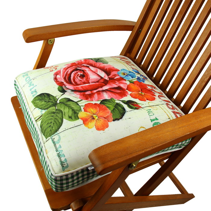 Aberto Design Cojín YM1041 Multicolor 42 x 42 cm